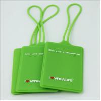 China Eco-Friendly Company Exhibition Silicone Name Card Holder And Card Pouch With Custom Print Brand Name factory