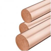 China Pure Copper Bar Rod 99.9% 99.99% 99.95% 	Copper Material C1100 C10200 C18980 C15715 factory
