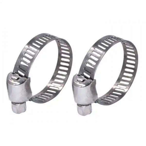 Quality Adjustable Stainless Steel Worm Drive Hose Clamp Reinforced Strength for sale