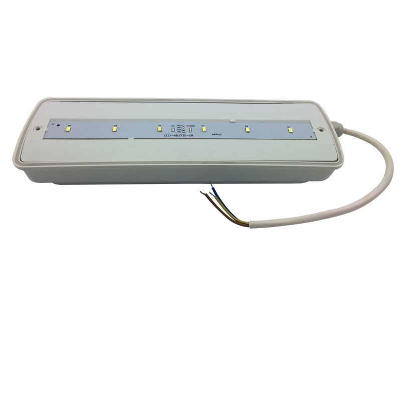 China 3 Hours Operation Rechargeable Waterproof Emergency Light Led Emergency Bulkhead IP65 factory