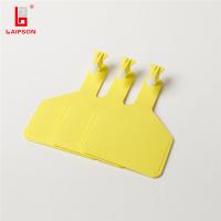 China LAIPSON Super Maxi UHF Cattle RFID Electronic Tag , Numbered Cattle Ear Tags 860-960mhz factory