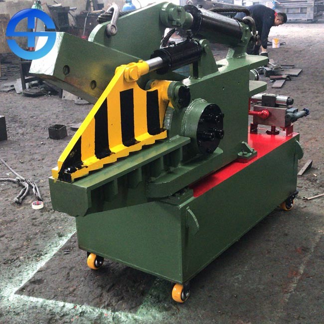 China Integrated 80T Force 7.5kw Hydraulic Alligator Metal Shear Machine factory