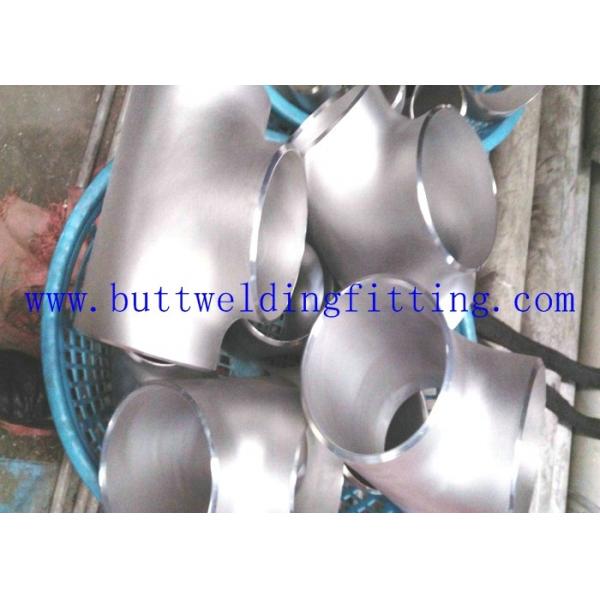 Quality Tee Reducing ASTM A 815 UNS S32760 Stainless Steel Tee Asme b 16.9  8” 12” SCH80S for sale