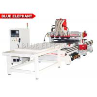 China ELE 1330 Multi - Head CNC Router for furniture making , automatic wood door making machine factory
