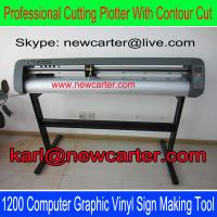 China 1300 Vinyl Cutting Plotter With Optic Sensor TH1300 Vinyl Cutter Large Vinyl Sign Cutters factory