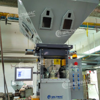 Quality Granular Material Gravimetric Dosing Mixing System For Six Components for sale