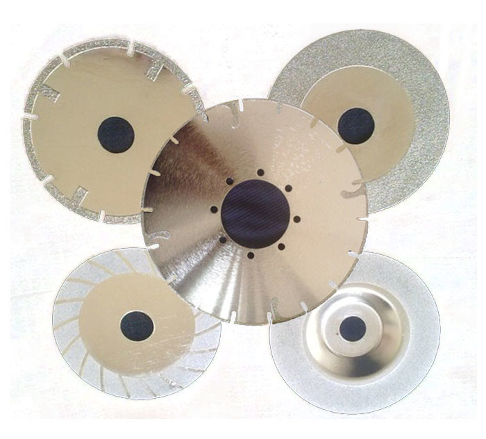 China 4-16 Electroplated Diamond Saw Blades For Glass / Tile / Marble / Stone Cutting for sale