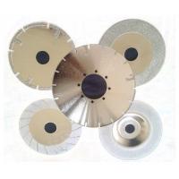Quality 4"-16" Electroplated Diamond Saw Blades For Glass / Tile / Marble / Stone for sale