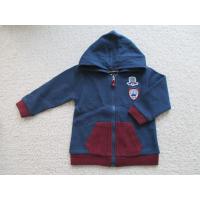 China Zipper Cute Baby Boy Jackets Hooded Quilted Hooded Jacket factory