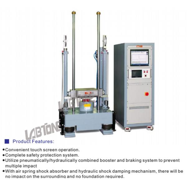 Quality Mechanical Shock Tst Machine With 50kg payload Performs Half sine 100g 11ms for sale