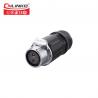 China 20A 2 Pin Male Female IP67 Waterproof Cord Connector SS Spring factory