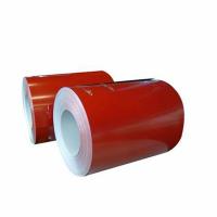 China Red PPGL Coil Roofing DX51D Prepainted Color Coated Steel Coil factory