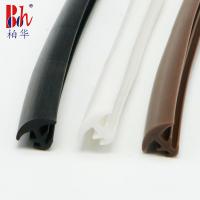 Quality Slot Type Pvc Door Seal Strip Solid Arc Shaped 8*2mm Multicolor Supported for sale