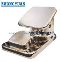 China 10 High Polished Stainless Steel Fixed Chock Ship Towing Equipment for sale