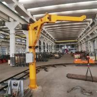 China Cantilever 600kg Electric Jib Crane Hoist Articulating factory