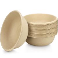 China 100% Biodegradable Paper Disposable Soup Bowls For Hot Soups And Appetizers factory