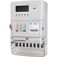Quality Split Three Phase STS Prepaid Meters , Load Switch Tamper guard Power Enery for sale