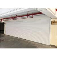 China Workshop Aluminium Roller Shutter Doors Rustproof Residential Garage Remote Control for sale