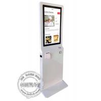 China 43 Screen Queue Machine NFC Card Reader Self Service Kiosk 1920x1080 For Airport for sale