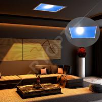 china Artificial Skylight LED Sky Ceiling Lights 500W Adjustable Tuya Alexa Control