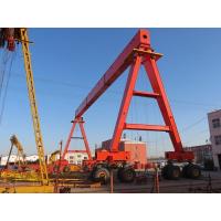 Quality 3m/Min Electric Rubber Tired Gantry Crane For Road Tunnel Construction for sale