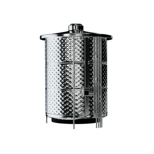 Quality Food Grade Ethanol Cooling 500L Dimple Jacketed Vessel for sale