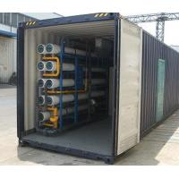 China Mobile Containerized Drinking Water Treatment System 1000L/Hour factory