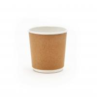 China Double Wall Paper Disposable Cup 8OZ Hot Coffee Takeaway Cup factory