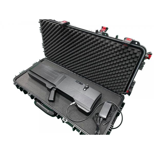 Quality 400mhz to 6ghz drone signal jammer gun anti-drone system 3.5kg weight for sale