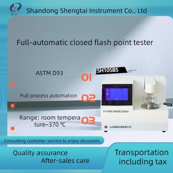 Quality Diesel Fuel Testing Equipment SH105BS Fully automatic closed flash point tester automatic ignition for sale