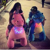 China Hansel chinese electronic toys from guangzhou and adult ride on toys for sale with walking toy unicorn for sale