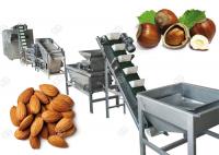 China Drying Hazelnut Cashew Nut Shell Breaking Machine For Industry , 500 Kg/H factory