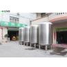 China Medical Treatment SS RO Water Storage Tank 3mm Thickness  5000 / 10000 Litres factory