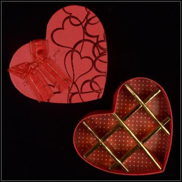 Quality Luxury Hard Fancy Gift Boxes Heart Shaped For Valentines Chocolate And Sweet for sale