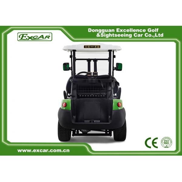 Quality EXCAR ADC Motor 2 Seater Electric Powered Golf Carts Aluminum Chassis for sale