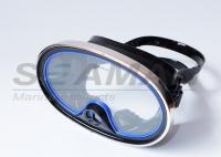 China Scuba Diving Classic spear fishing One-Window Silicone Purged Mask with metal frame factory
