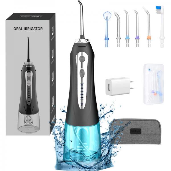 Quality Cordless Water Flosser for Teeth-Water Oral Flossers with 5 Modes, 6 Jet Tips, IPX7 for sale