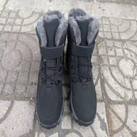 China Ladies Casual Boots Durable Cold Proof  Climbing Snow Boots Black Color Daily Life factory