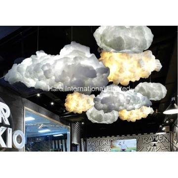 Quality Giant Inflatable Advertising Balloon Cloud Lighting 0.6m 2m Diamater for sale