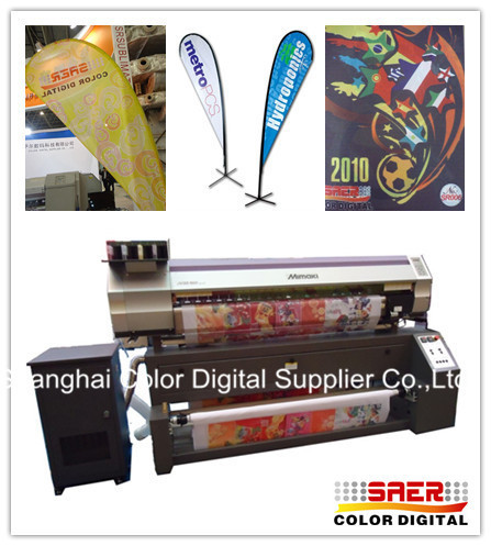 Quality 1.6M Digital Inkjet Mimaki Textile Printer For Advertising Flag for sale