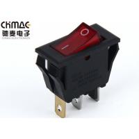 China Carling Bar Custom Led Rocker Switches Mini 3 Pins 6A 10000 Cycles Copper Terminals for sale