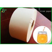 China 13.5MM 14MM Stripe Printable White Straw Paper roll Material For Making Straws factory
