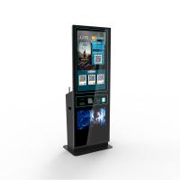 China 42 touch screen ticket vending machine with ticket dispenser, ticket printer factory