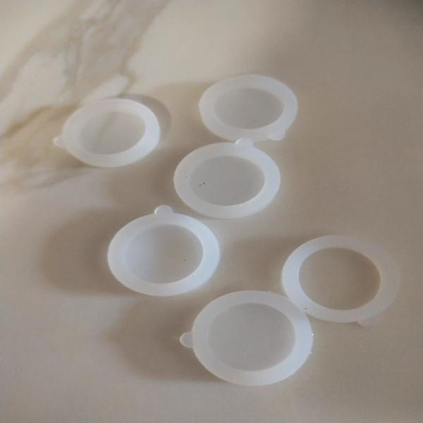 Quality Tempered Resistant VMQ Silicone Gaskets O Rings Physiologically Harmless for sale