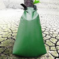 China PE PVC Mesh Tarp Self Drip Irrigation Tree Water Bag 15 20 Gallon for Tree Growing factory