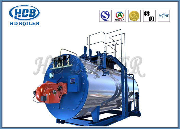 China Oil Fired / Gas Fired Steam Boiler , Industrial Steam Generators High Efficiency for sale
