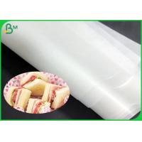 China 35g 40g 50g Natural MG Machine Glazed Kraft Paper Roll For Meat Packaging factory