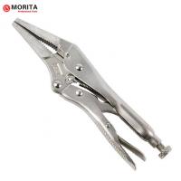 China Long Nose Locking Pliers Chrome Vanadium Steel 5, 6, 9 A Secure Grip In Narrow And Hard-To-Reach Areas factory