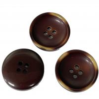 Quality Fancy Coat Buttons With Burned Edge 22mm Use On Coat Jacket Sweater for sale