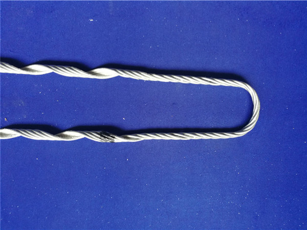 Quality Short Span Insulation Galvanized 9.0mm Preformed Tension Clamp for sale